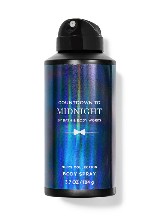 Bath & Body Works Men's Countdown to Midnight Body Spray