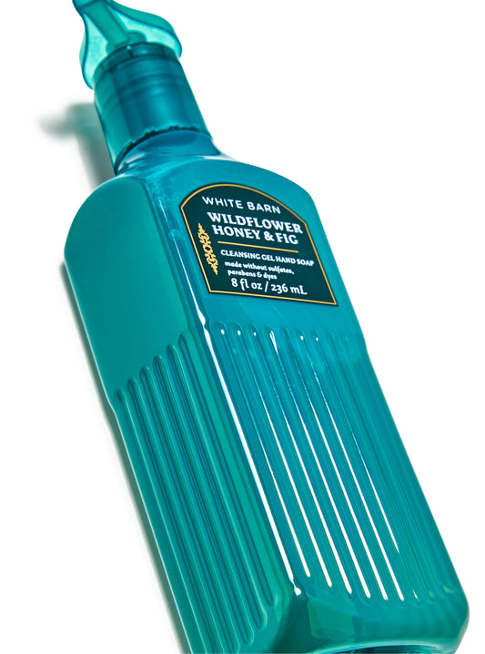 Bath & Body Works White Barn Wildflower Honey & Fig Cleansing Gel Hand Soap