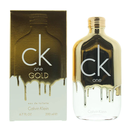 Calvin Klein CK One Gold Eau de Toilette (EDT) in the 200ml (6.7 oz)