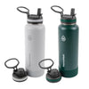 ThermoFlask 40oz Insulated Stainless Steel Water Bottle 2-pack in Green