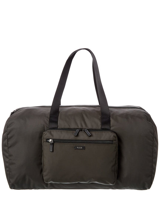 TUMI PACKABLE FOLDABLE DUFFLE BAG IN GREY