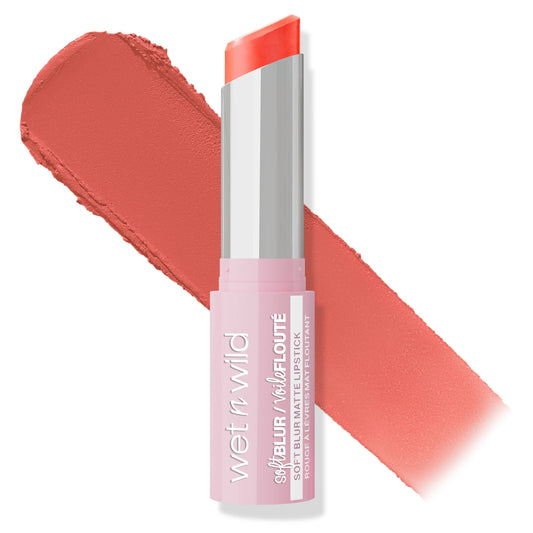 Wet n Wild Soft Blur Matte Lipstick | Apricot Smoothie