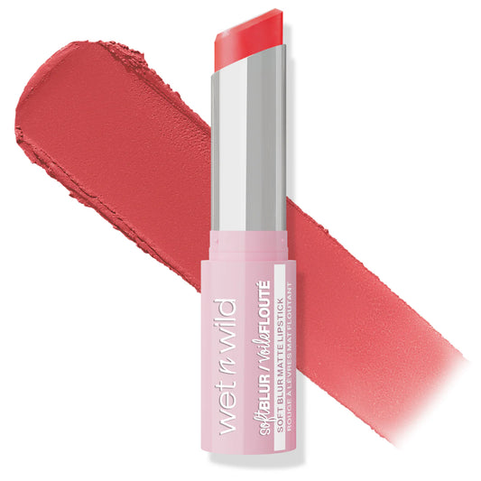 Wet n Wild Soft Blur Matte Lipstick | Bali Blossom