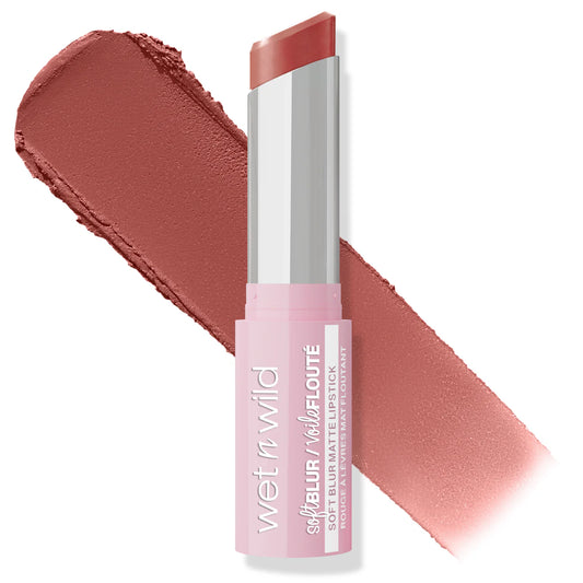 Wet n Wild Soft Blur Matte Lipstick | Nude For Love