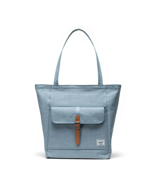 Herschel Retreat Tote - Ashley Blue Crosshatch 20L
