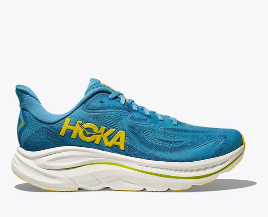 HOKA Clifton 10 in Alpine Blue / Foggy Night