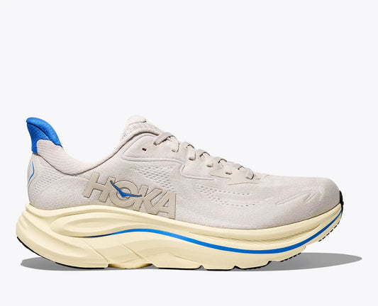 HOKA Clifton 10 in Stucco / Virtual Blue