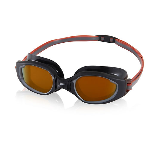 Speedo Hydro Comfort Mirror Goggles Orange