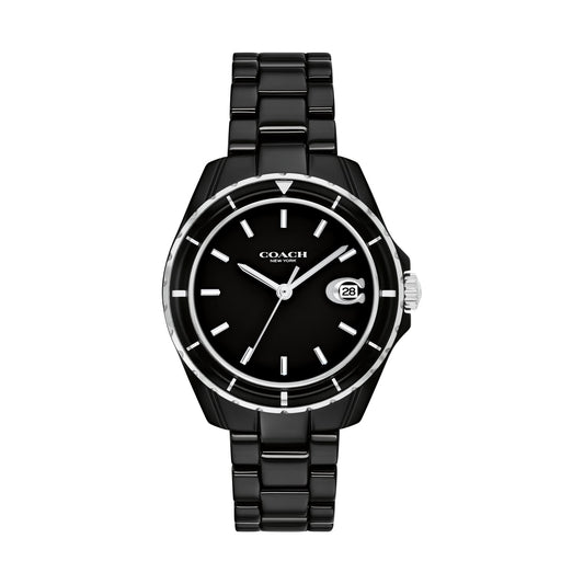 Coach Preston Women's Watch, 32mm in black with index