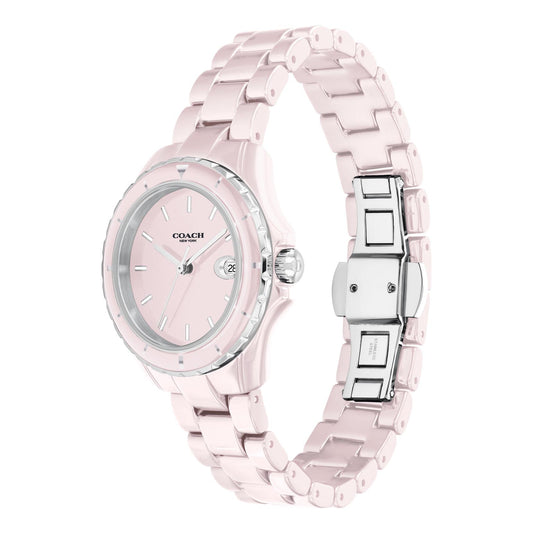 Coach Preston Women's Watch, 32mm (Pink with Index)