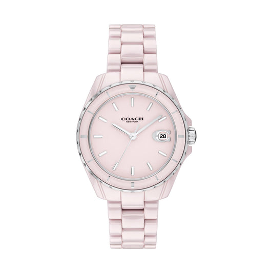 Coach Preston Women's Watch, 32mm (Pink with Index)