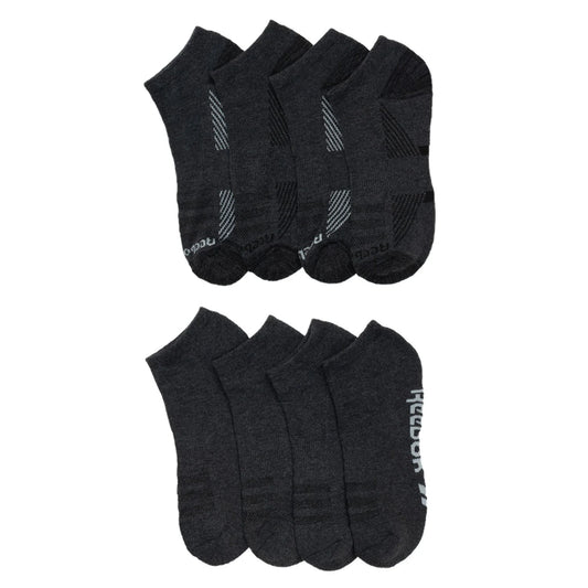 Reebok Men's 8-Pack Cushion Low-Cut Sock | Grey