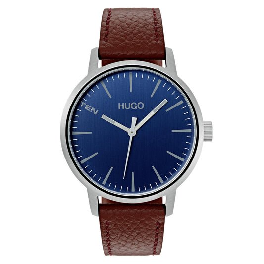 HUGO BOSS #Stand Men's Watch (42mm) Blue With Index