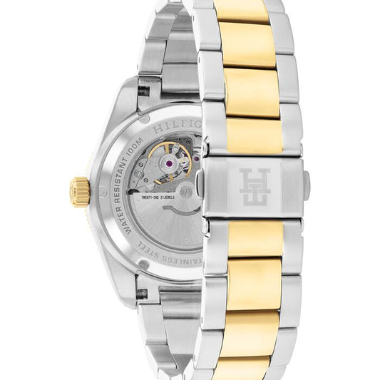 Tommy Hilfiger Men's Automatic Watch, 40mm in Black with Index