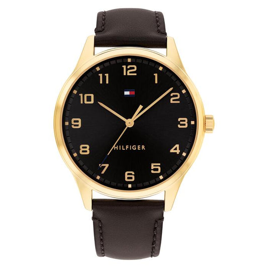 Tommy Hilfiger Men's Watch, 44mm in Black Arabic