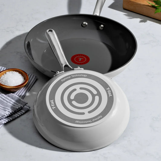 T-fal Ceramic Non-Stick 3-Piece Frypan Set