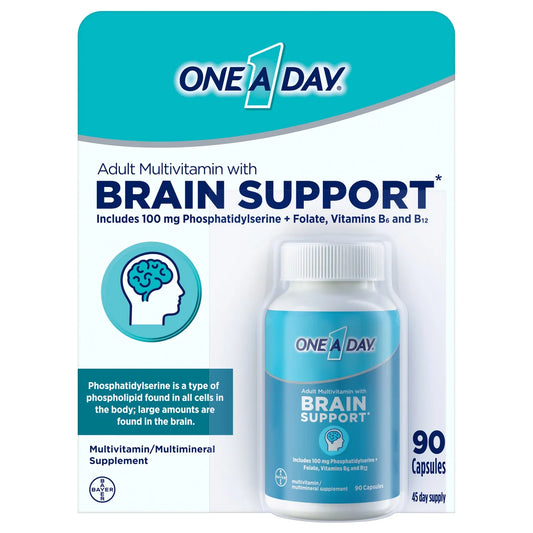 One A Day Multivitamin with Brain Support, 90 Capsules
