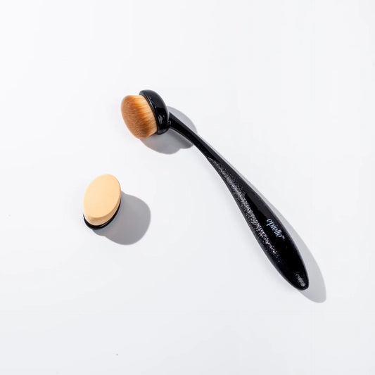 Epielle 2-in-1 Interchangeable Sponge & Brush Head