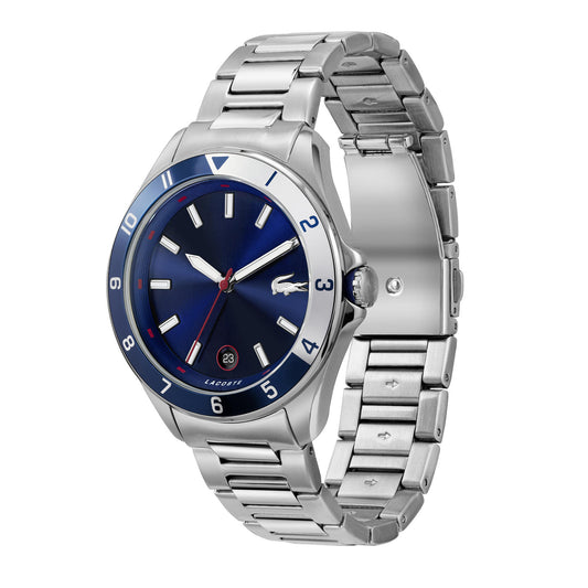 Lacoste Tiebreaker Men's Watch (43mm) - Blue with Index