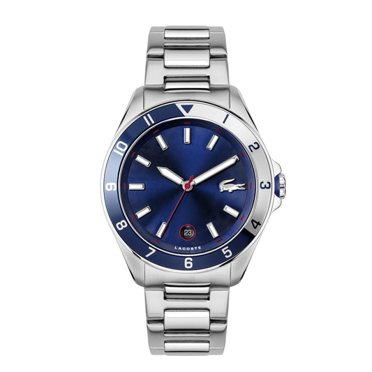 Lacoste Tiebreaker Men's Watch (43mm) - Blue with Index