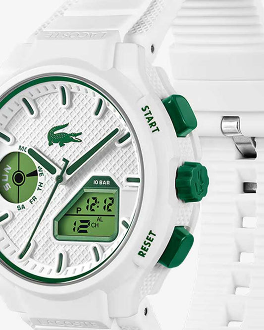 Lacoste LC33 Analog and Digital Silicone Watch
