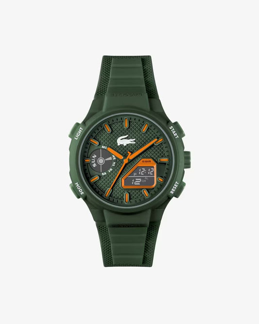 Lacoste LC33 Analog and Digital Silicone Watch