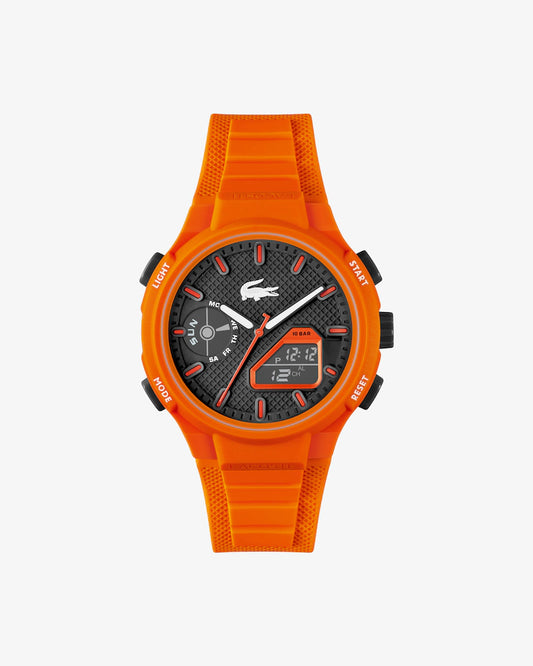 Lacoste LC33 Analog and Digital Silicone Watch