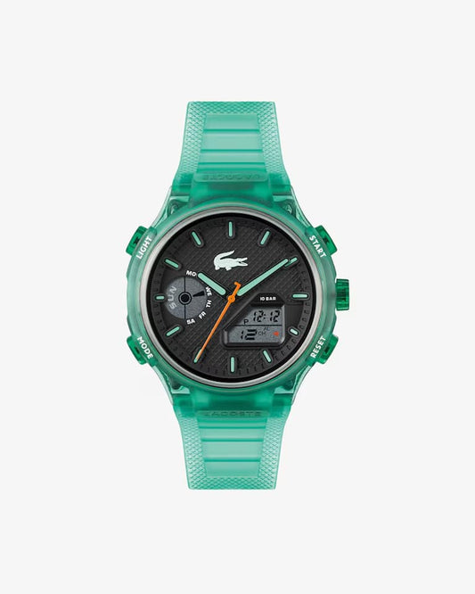 Lacoste LC33 Analog and Digital Silicone Watch