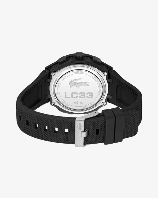 Lacoste LC33 Analog and Digital Silicone Watch