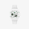 Lacoste LC33 Analog and Digital Square Silicone Watch (Color • 000)