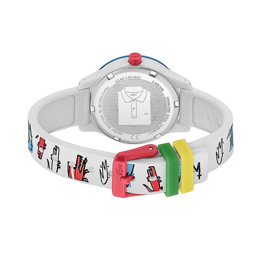 Lacoste 12.12 Kid's Watch, 32mm in Grey Arabic
