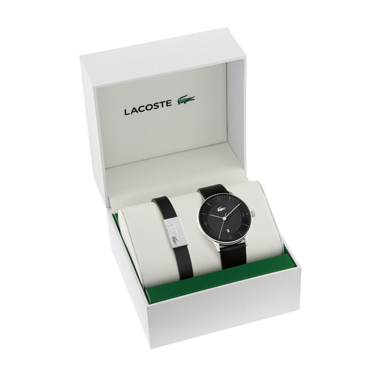 Lacoste Club Men's Watch & Bracelet Gift Set, 42mm