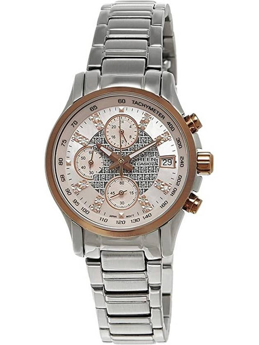 Casio Sheen Chronograph Quartz Ladies Watch SHN-5016D-7ADR
