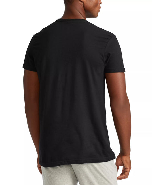 Polo Ralph Lauren Men’s 3-Pack Classic Undershirts in Polo Black