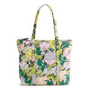 Vera Bradley North South Tote Bag in the Bloom Boom Peacoat