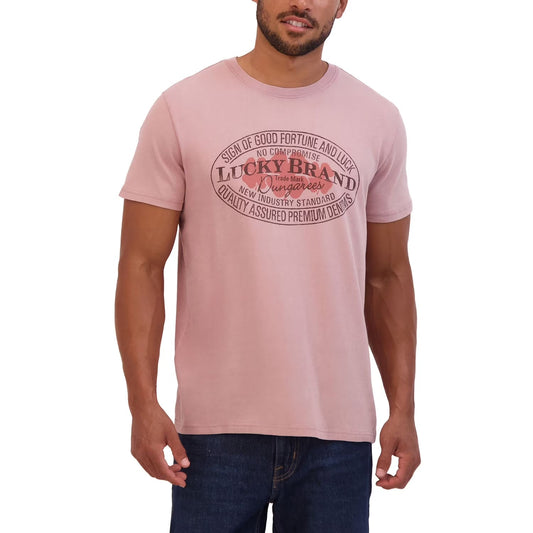 Lucky Brand Men's Graphic T-Shirt | Pink