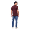 Eddie Bauer Men's Short Sleeve Pocket Tee in Red