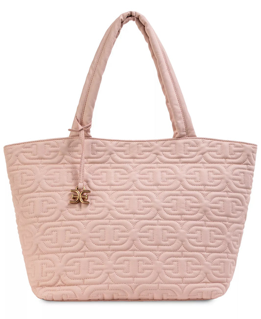 Sam Edelman Ethyl Top Zip Medium East-West Tote in Pink Sand