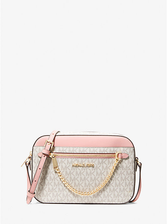 Michael Kors Jet Set Large Logo Crossbody Bag