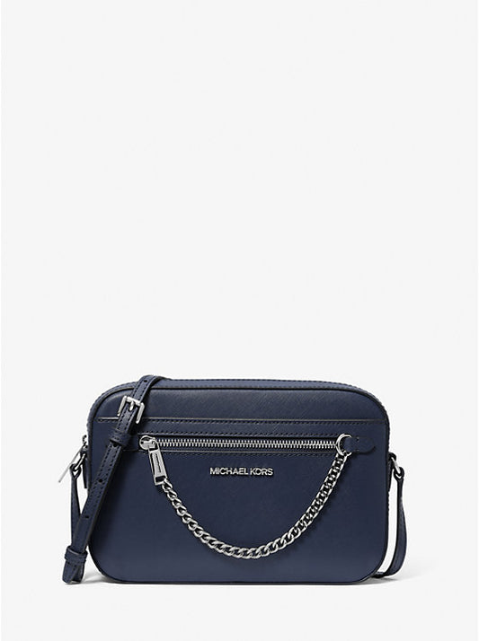 Michael Kors Jet Set Large Saffiano Leather Crossbody Bag