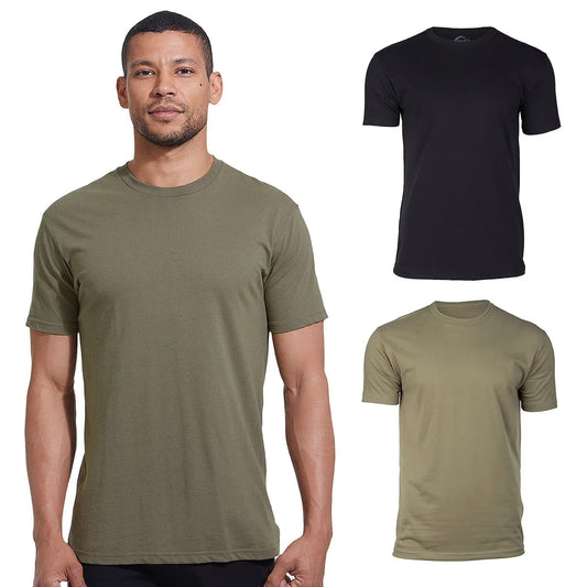 True Classic Men's 2-Pack T-Shirt | Black / Army