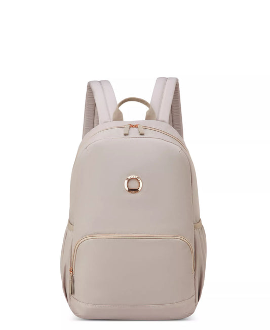 Delsey Paris Sunny 17.75" Backpack in Beige