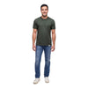 Eddie Bauer Men's Short Sleeve Pocket Tee in Green