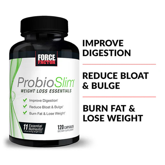 Force Factor ProbioSlim Weight Loss Essentials 120 Capsules