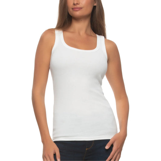 Felina Ladies' Ribbed Tank, 3-pack