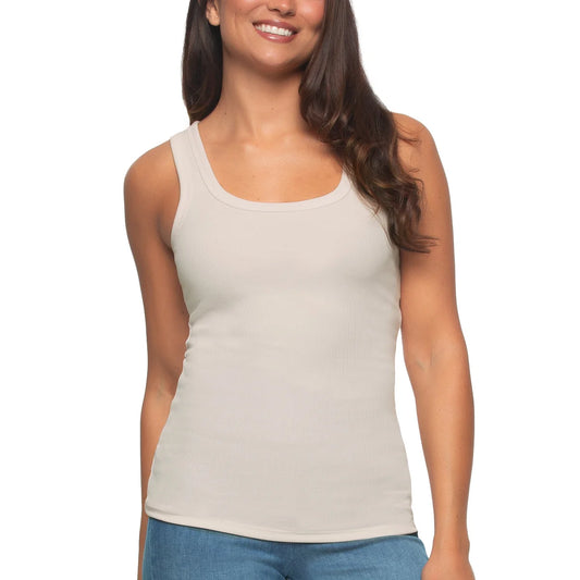 Felina Ladies' Ribbed Tank, 3-pack
