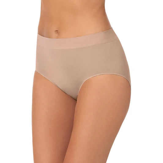 Carole Hochman Women’s Seamless Brief 5-pack in Tan