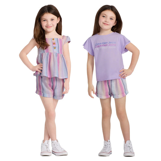 Calvin Klein Kids' 3-piece Set - Purple