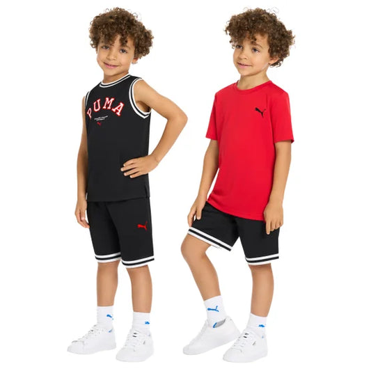 PUMA Kids 3‑Piece Active Set (in Black)