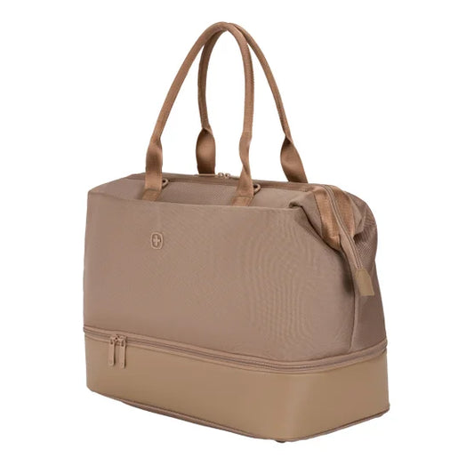 Swissgear Weekender Tote Travel Bag in Tan
